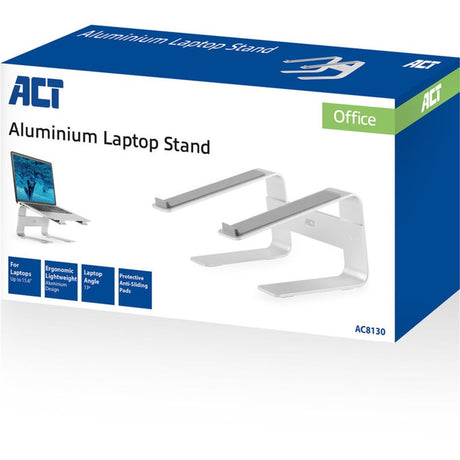 Act Connectivity stojak na laptopa aluminium (aluminium)