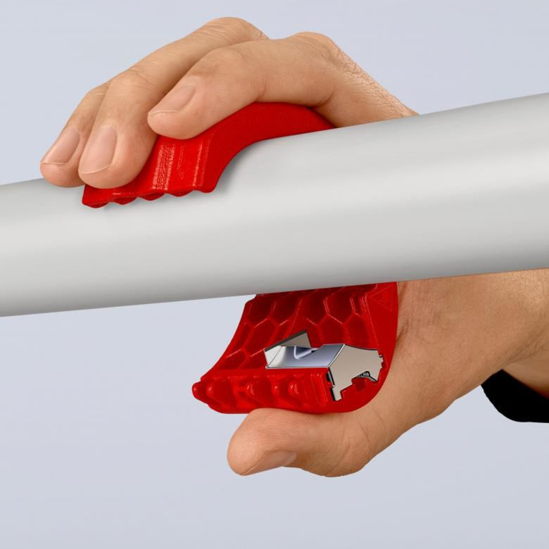 Obcinak do rur Knipex bix 90 22 10 bk (czerwony niebieski)