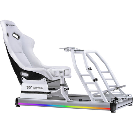 Thermaltake GR500 Racing Simulator Kokpit Symulator wyścigów na śniegu (biały)
