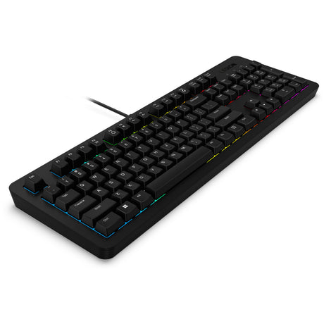 Klawiatura do gier Lenovo legion k310 rgb (czarna, układ us (qwerty), membrana, 100%, przełącznik membranowy, rgb, usb)