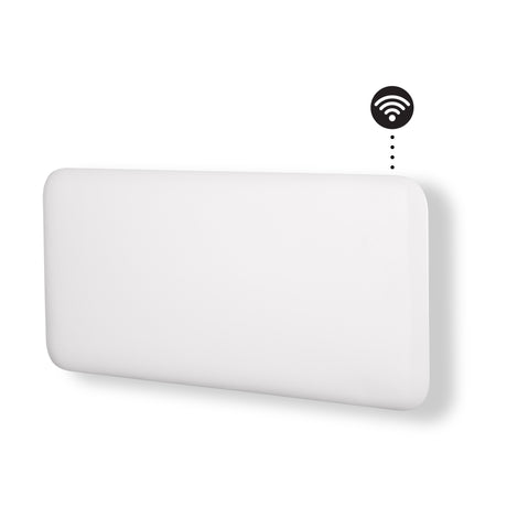 Grzejnik panelowy WiFi ze stali młynowej pa1500wifi4a, konwektor 1500 W (biały, WiFi 2,4 GHz (WiFi 6), Bluetooth 5.2, ZigBee 3.0 + aplikacja)
