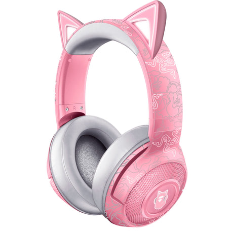 Nauszny zestaw słuchawkowy do gier Razer Kraken Kitty V2 Pro RGB (różowy)