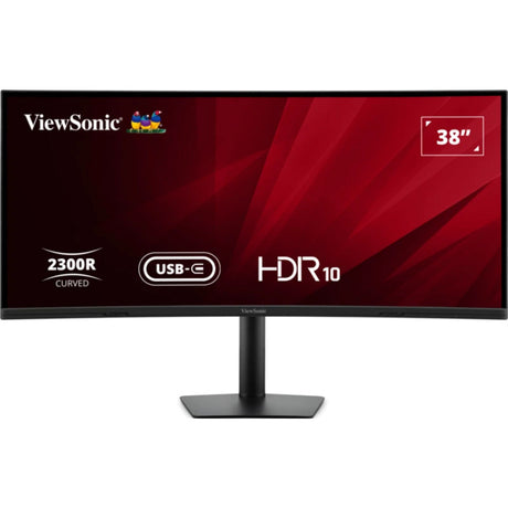 Viewsonic VA3820C Zakrzywiony monitor UWQHD+ 21:9 z koncentratorem USB-C 38 ultrawide (czarny, 2x HDMI, 1x Displayport, USB-C, USB-B)