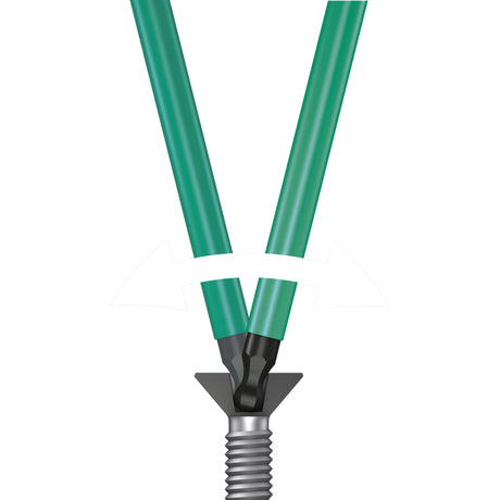 Zestaw kluczy imbusowych Wera 950 9 hex-plus 1 (chromowany, 9-częściowy, 1,5 mm do 10 mm)