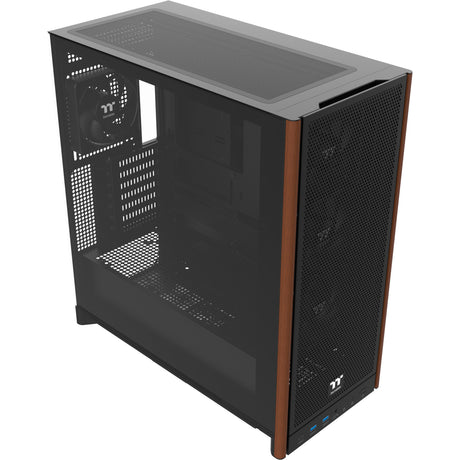 Obudowa Thermaltake S370 WS MIDI Tower (czarna | 2x USB-A | 1x USB-C | szkło hartowane)