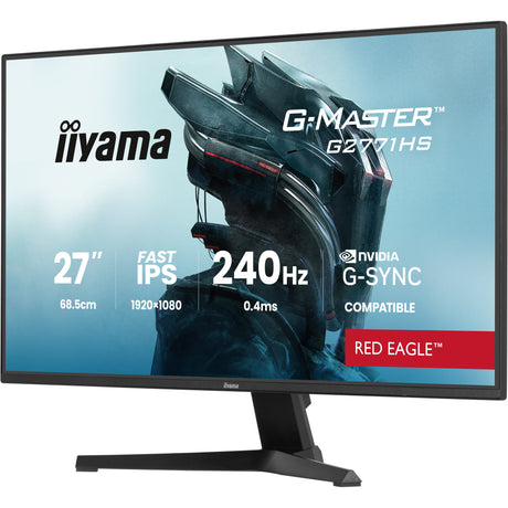 Monitor do gier Iiyama g-master red eagle g2771hs-b1 27 (czarny, 2x HDMI, Display Port, 240 Hz)