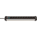 Gniazdo Brennerstuhl premium-alu-line z wyłącznikiem 10-kierunkowe 3m h05vv-f 3g1,5