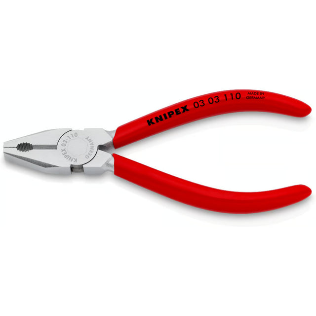 Kombinerki Knipex mini Szczypce uniwersalne (czerwone)