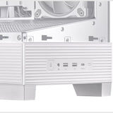 Obudowa midi tower Asus a31 plus (biała | 2x USB-A | 2x USB-C | szkło hartowane)