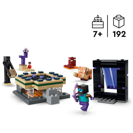 Lego Minecraft 21584 Podróż do Netheru i portalu końcowego