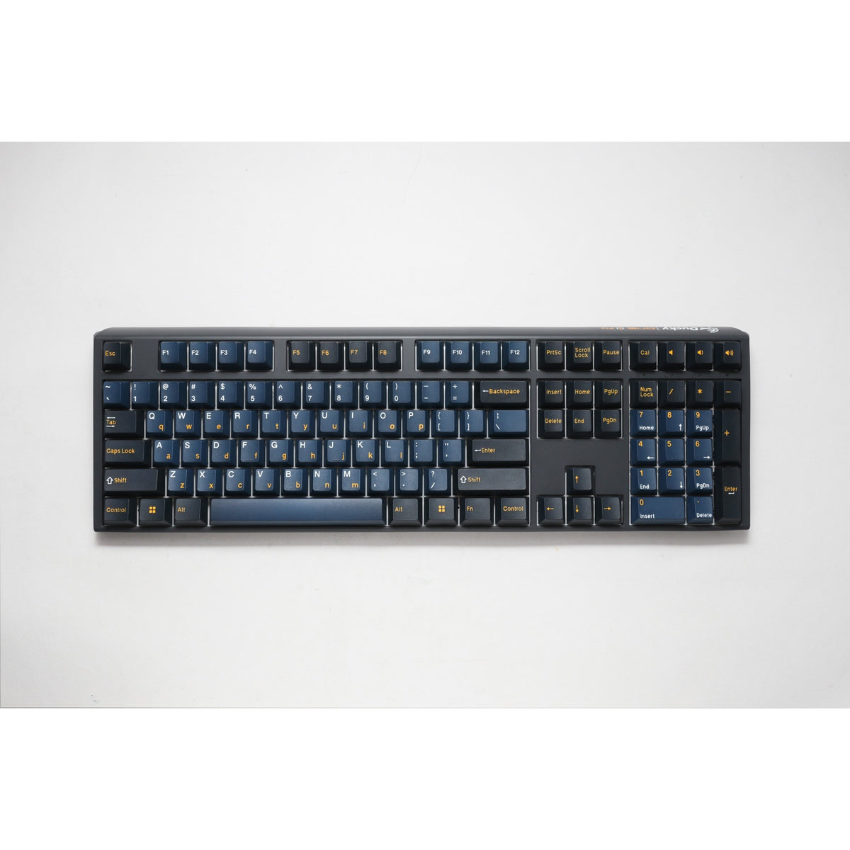Ducky one 3 pro, klawiatura do gier (czarna, układ amerykański, wiśnia mx2a speed silver, dioda rgb, double-shot pbt, mechanika szarlatanu, hot swap)