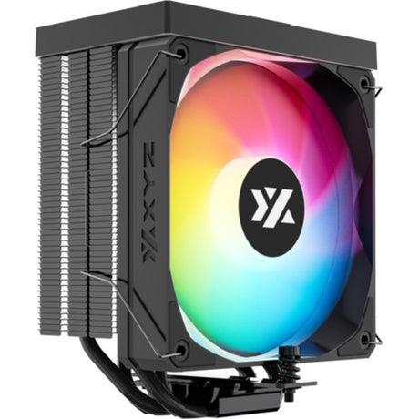 Chłodnica procesora Xyz PC Gear Thermax 4 Pulsar A-RGB (czarna, ARGB, PWM)