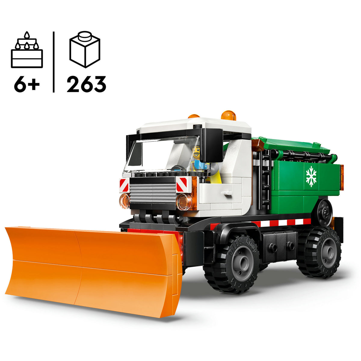 Lego City Świetne pojazdy 60490 Pług śnieżny