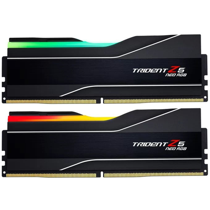Zestaw pamięci RAM G.skill 64 GB DDR5-6000 (2x 32 GB) (czarny, F5-6000J3040G32GX2-T, Trident Z5 Neo RGB, Expo)
