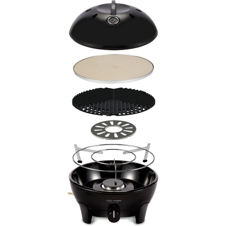Grill gazowy Cadac glamp Chef 40 (czarny, ø 40cm)