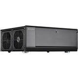 Obudowa Silverstone SST-GD10B HTPC (czarna | 2x USB-A)