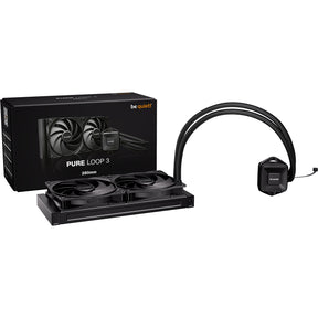 Bądź cicho! Pure Loop 3 280 chłodzenie wodne (czarny, pwm)