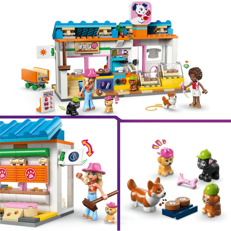 Lego Friends 42677 Piekarnia z przekąskami dla psów