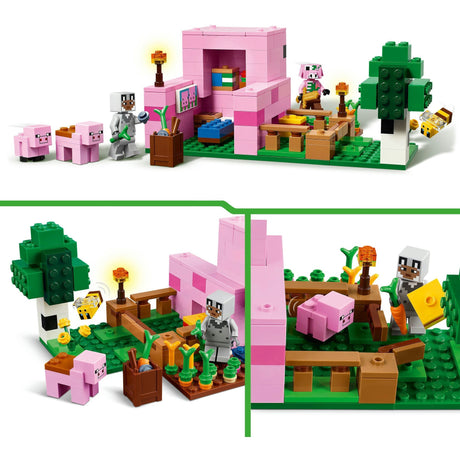 Lego Minecraft Dom Prosiaczka - 21268