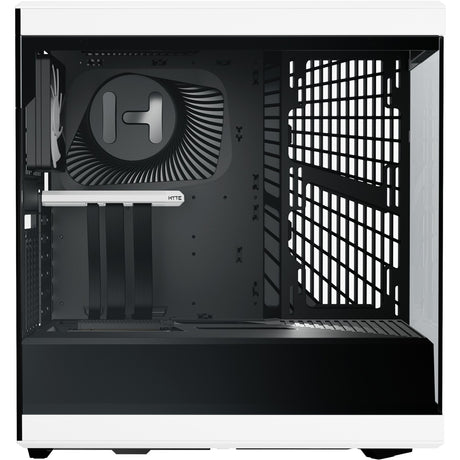 Obudowa midi tower Hyte Y40 (biały czarny | 2x USB-A | 1x USB-C | szkło hartowane)