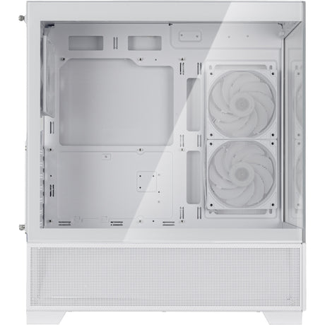 Obudowa mini tower Silverstone lucid 05 (biała | 2x USB-A | 1x USB-C | RGB | szkło hartowane)