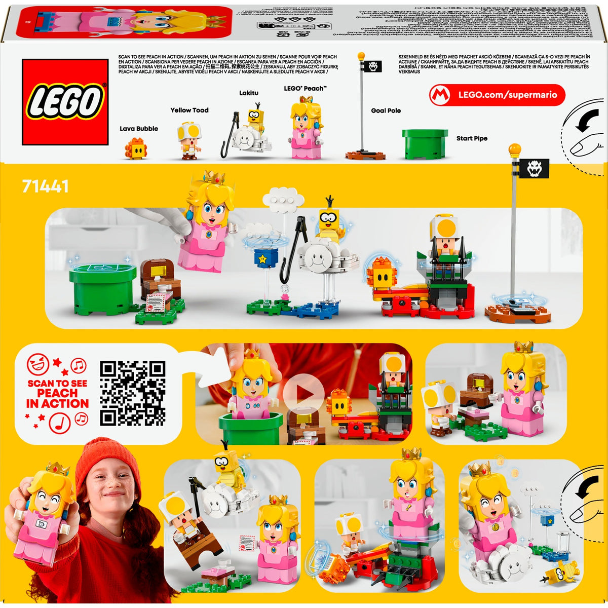Lego Super Mario™ — przygody z interaktywną brzoskwinią™ — 71441