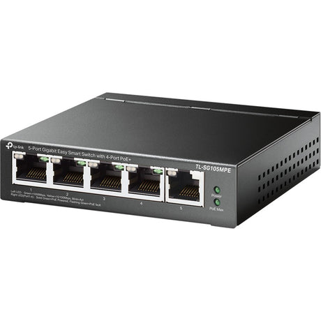 Tp-Link TL-SG105MPE 5-portowy gigabitowy Easy Smart Switch z 4-portowym PoE+ (120W PoE przy 30W na port)