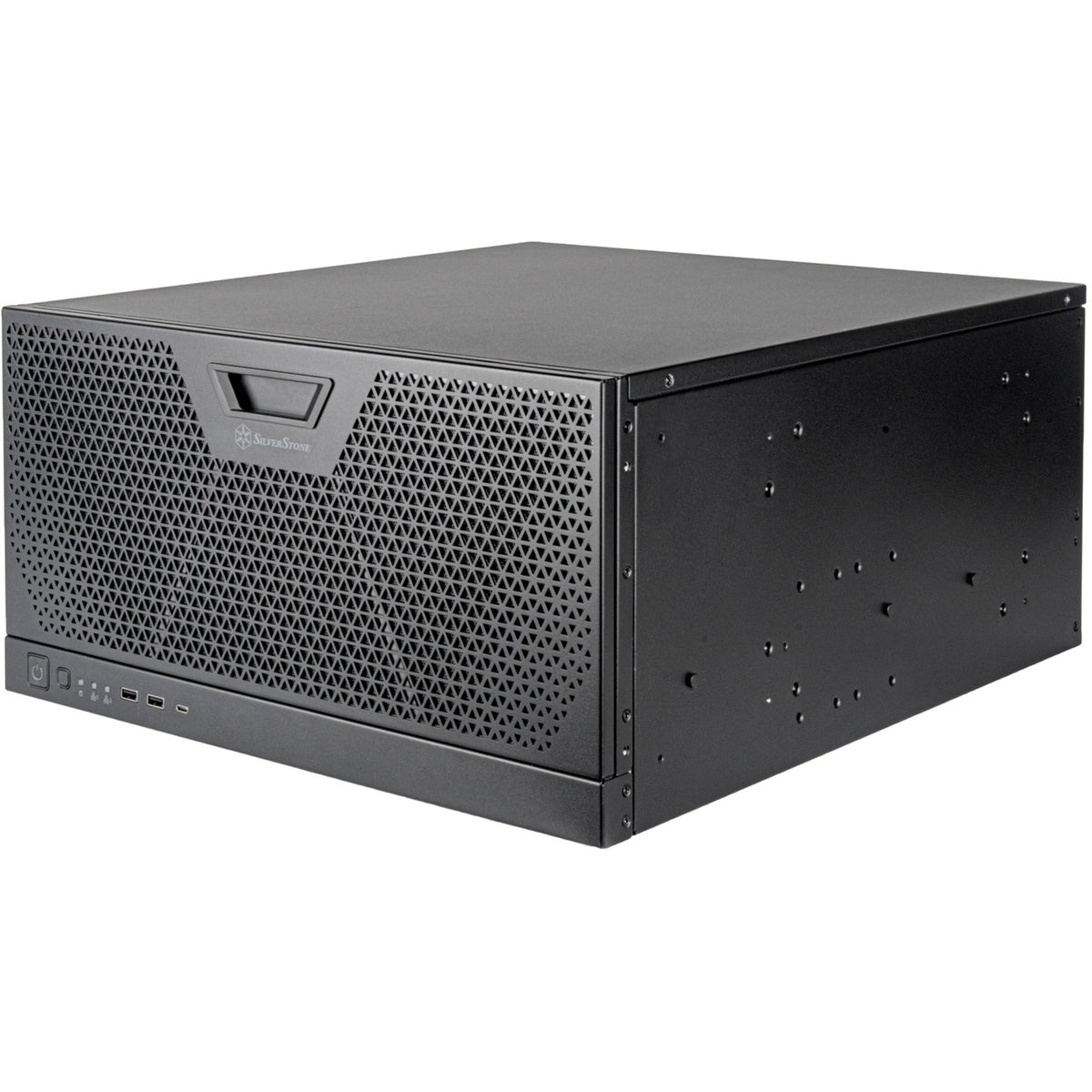 Obudowa rack Silverstone RM51 (czarna | 5h | 2x USB-A | 1x USB-C)