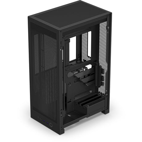 Obudowa Nzxt h2 flow mini tower (czarna | 2x USB-A | 1x USB-C | szkło hartowane)