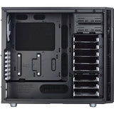 Konstrukcja fraktalna definiuje obudowę midi tower r5 (czarna | 4x usb-a)