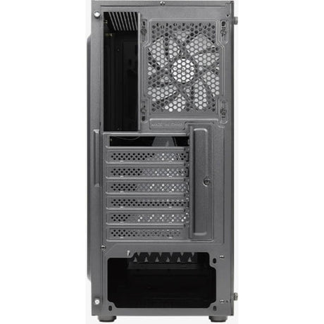 Obudowa midi tower Aerocool delta g-bk-v1 (czarna | 3x usb-a | rgb | szkło hartowane)