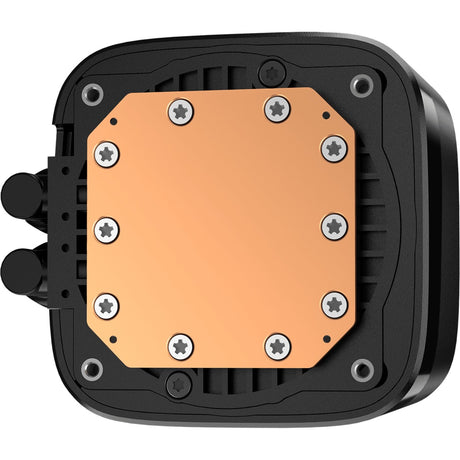 Chłodzenie wodne Deepcool LD240 (czarne, 4-pinowe złącze wentylatora PWM)