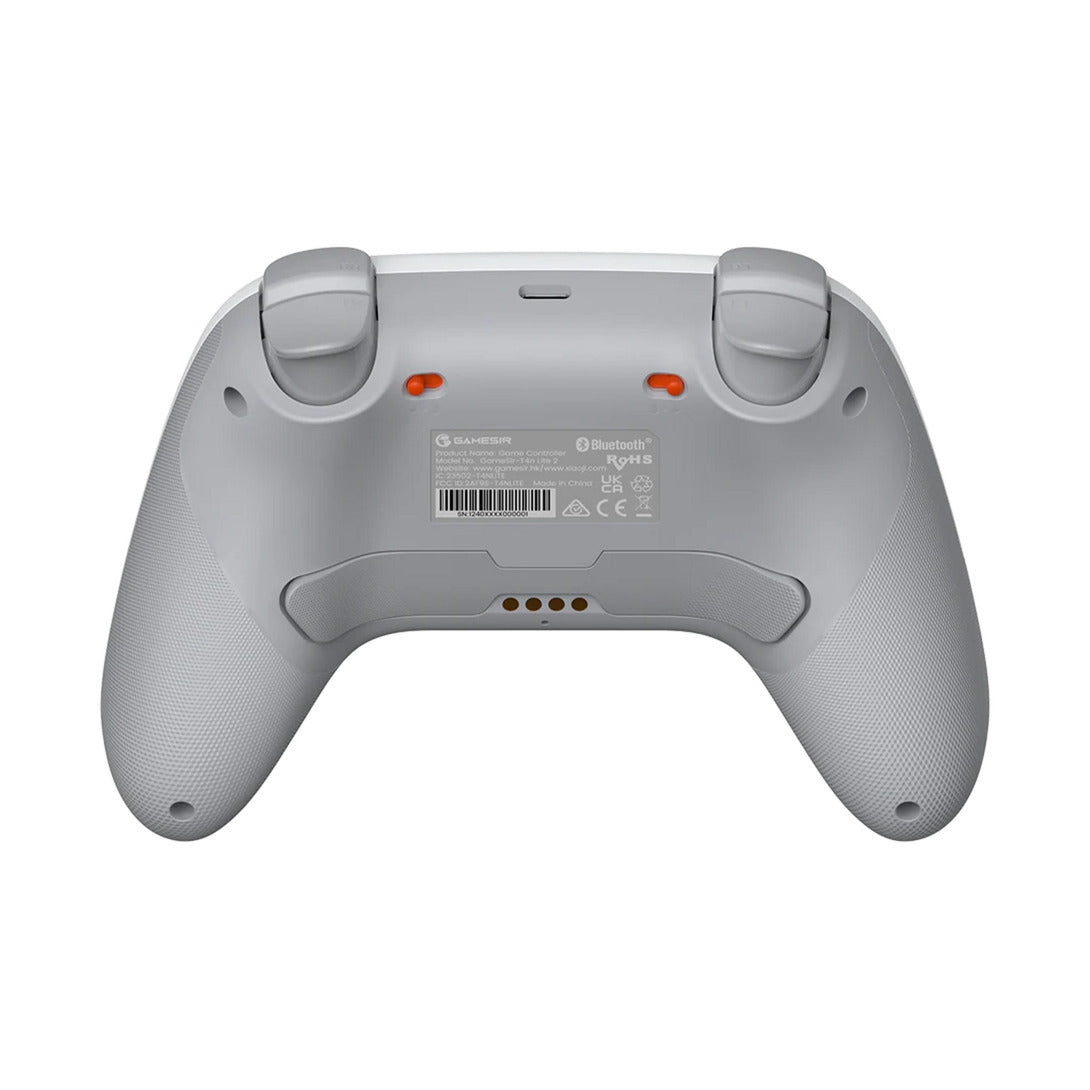 Wieloplatformowy bezprzewodowy kontroler gier Gamesir Nova 2 Lite (biały, Switch, PC, Android i iOS, Bluetooth 2,4 GHz USB)