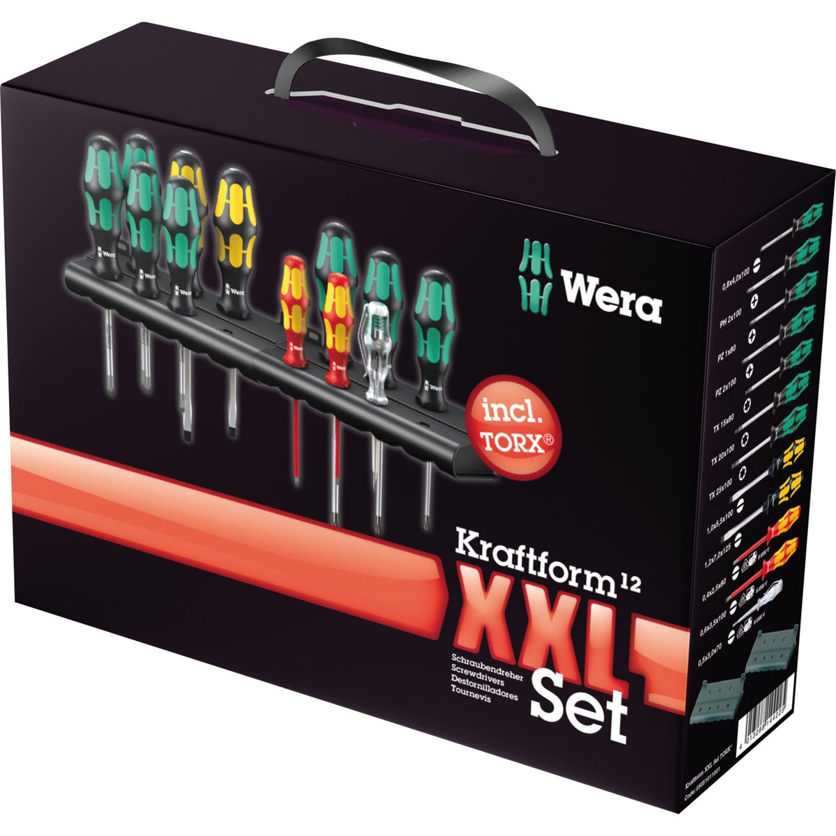 Zestaw wkrętaków Wera kraftform xxl 2 (zestaw wkrętaków uniwersalnych)