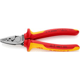 Seria Knipex 97 - szczypce do zaciskania - 180mm - izolacja vde - ergonomiczne