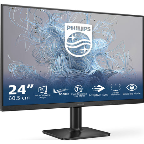 Monitor Philips 24e2n1100lb 23,8 (czarny, hdmi, vga)