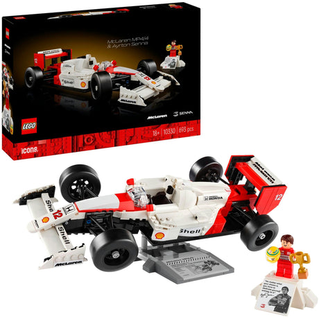 Ikony Lego McLaren MP4 4 i Ayrton Senna - 10330