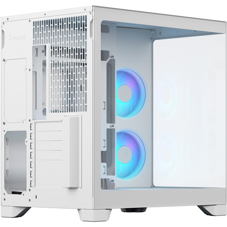 Obudowa Midi Tower Fractal Design Pop 2 Vision RGB (biały | 1x USB-A | 1x USB-C | rgb | szkło hartowane)