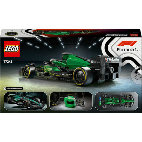 Zestaw Lego Speed Champions Aston Martin Aramco F1 AMR24 Samochód wyścigowy – 77245