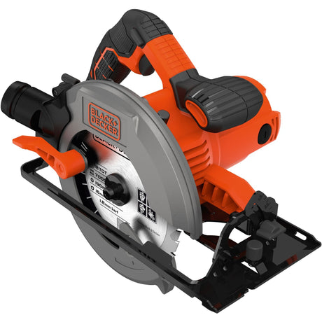 Pilarka tarczowa Black+Decker 1500W 66mm CS1550K-QS Ręczna piła tarczowa (pomarańczowo-czarna)