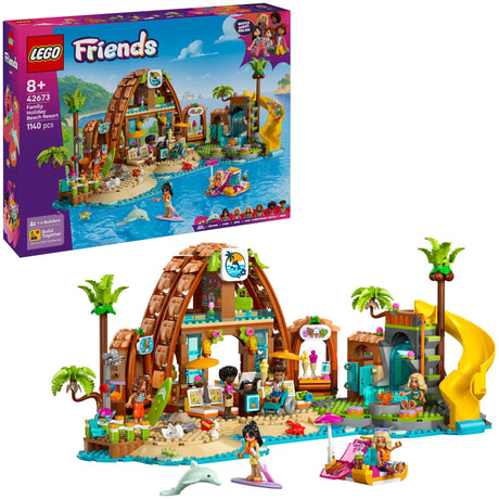 Zestaw Lego® Friends Ośrodek na plaży, zestaw konstrukcyjny - 42673