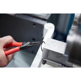 Zestaw szczypiec Wiha Classic z magicznymi końcówkami (czerwone, szczypce do pierścieni osadczych, 4 szt.)