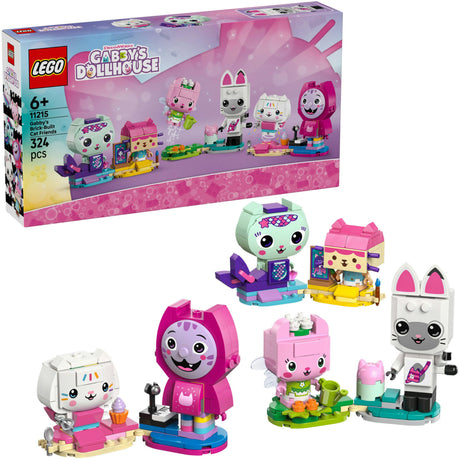 Lego Domek dla lalek Gabby 11215 Koci przyjaciele Gabby do zbudowania