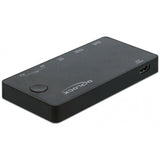Delock Przełącznik HDMI USB-C KVM 4K 60 Hz z przełącznikiem USB 2.0 KVM