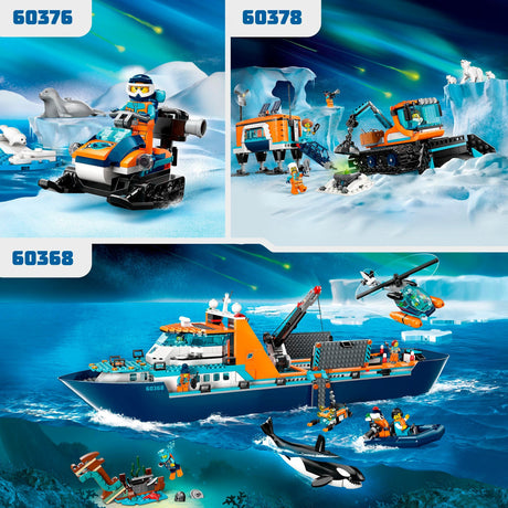 Lego City - zabawka konstrukcyjna statku polarnego (60368)