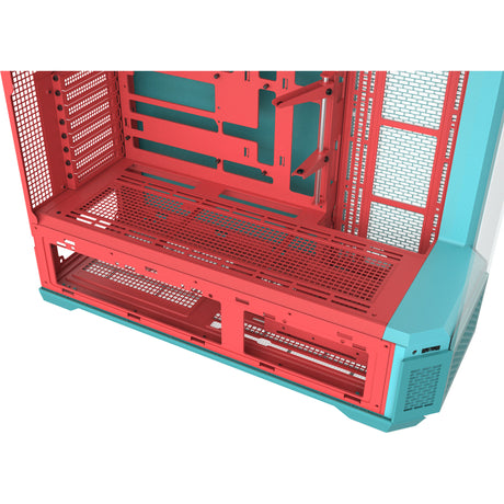 Obudowa Thermaltake View 600 tg miętowa truskawka typu big tower (miętowa jagoda | 2x USB-A | 1x USB-C | szkło hartowane)