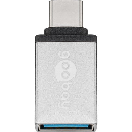 Adapter Goobay USB-C USB A OTG Superspeed (srebrny)