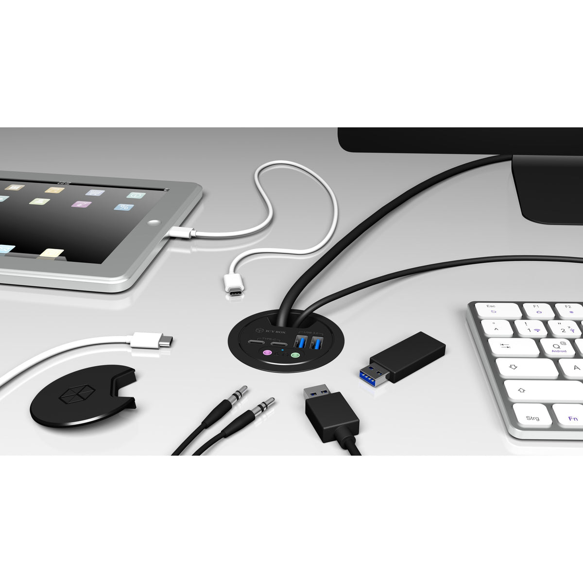 Hub USB Icy Box ib-hub1403b
