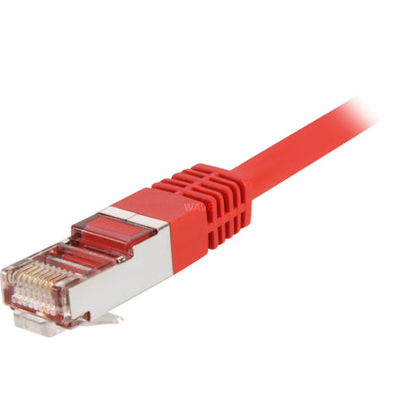 Kabel krosowy Sharkoon rj45 kat.5e s ftp 5m (czerwony)