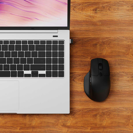 Mysz bezprzewodowa Keychron m6-a1 (czarna, 100 - 26 000 dpi, USB-C Bluetooth 5.1 2,4 GHz)